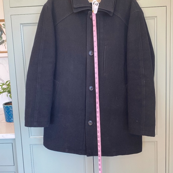 Michael Kors -Men's Medium Wool Peacoat - Picture 4 of 15